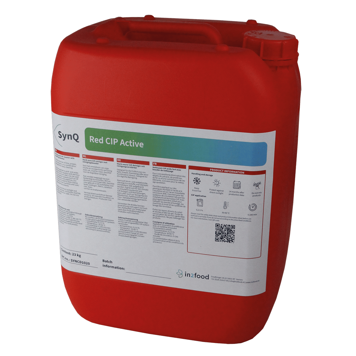 SynQ Red CIP Active